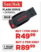 Sandisk 8GB Flash Drive-2's