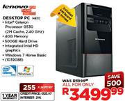 Lenovo Desktop PC (H430)
