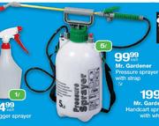 Mr. Gardener Pressure Sprayer With Strap-5Ltr Each