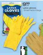 Latex Gloves (Small/Medium/Large)-Per Pair