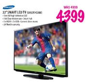 Samsung Smart LED TV (UA32EH5300)-32"