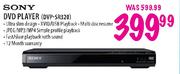 Sony DVD Player (DVP-SR320)