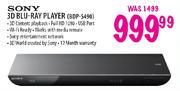 Sony 3D Blu-Ray Player (BDP-S490)