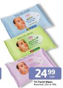 TLC Facial Wipes Assorted-25's Or 40's Pack Each