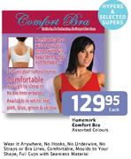 Homemark Comfort Bra Assorted Colours-Each