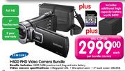 Samsung H400 FHD Video Camera Bundle