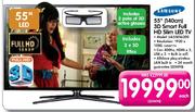 Samsung 3D Smart Full HD Slim LED TV (UA55ES6200)-55" (140cm)