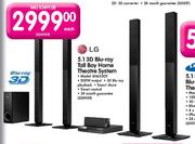LG 5.1 3D Blu-Ray Tall Boy Home Theatre System (BH6520T)