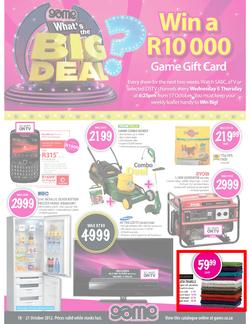 Game : What's The Big Deal (18 Oct - 21 Oct), page 1
