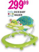 Little One Duck Baby Walker