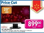 Fujitsu 20" LED Monitor (L20T-2)