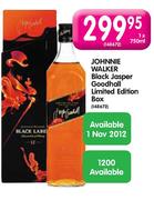 Johnnie Walker Black Jasper Goodhall Limited Edition Box-1x750ml