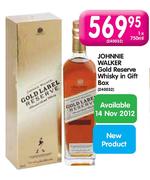 Johnnie Walker Gold Reserve Whisky In Gift Box-1x750ml