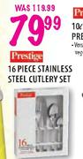 Prestige Stainless Steel Cutlery Set - 16 Piece