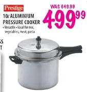 Prestige Aluminium Pressure Cooker - 10 Ltr