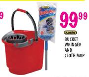 Addis Bucket Wringer And Cloth Mop