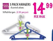 Simple Choice 5 Pack Hangers - Per Pack