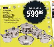 Renaissance Stainless Steel Cookware Set - 12 Piece