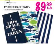 Mainstays Beach Towels - Each