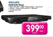 Philips HDMI DVD Player (DVP-3680)-Each