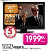 Sinotec Full HD LED TV (STL-24VA3)-24"(61cm) Each