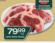 Lamb Braai Chops-Per Kg