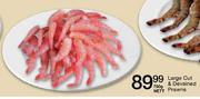 Large Cut & Deveined Prawns-700g