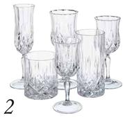 RCR Opera Red Wine, White Wine, Flute, Sherry Whisky Or Hi-Ball Glasses-Per 6 Pack