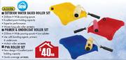 Addis Exterior Water Based Roller Set - 225mm Each