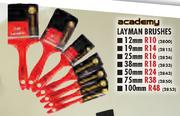 Academy Layman Brushes - 75mm