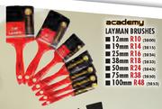 Academy Layman Brushes - 50mm