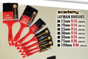 Academy Layman Brushes - 25mm