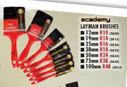 Academy Layman Brushes - 19mm