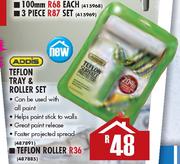 Addis Teflon Tray & Roller Set