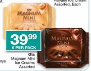 Ola Magnum Mini Ice Creams - 6 Per Pack