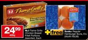 I & J Flame Grills Chicken Breast Fillet Portions - Each
