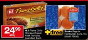 I & J Flame Grills Chicken Breast Fillet Portions - Each
