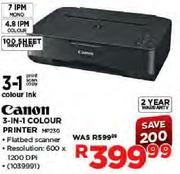  Canon 3-in-1 Colour Printer(MP250)