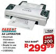 PARROT A4 laminator