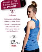 OTG Long Cotton Vest
