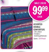 Assorted Double Comforters 200x200cm-Each