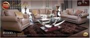 Manda Leather Uppers Lounge Suite