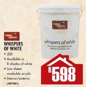 Fired Earth Whispers Of White-20l