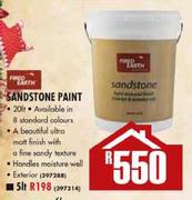 Fired Earth Sandstone Paint-5l