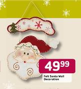 Felt Santa Wall Decoration