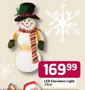 Led Snowman Light-28cm