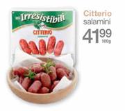 Citterio Salamini-100g