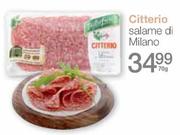 Citterio Salame Di Milano-70g