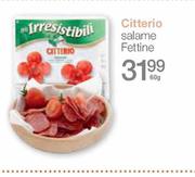 Citterio Salame Fettine-60g