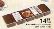 Ekuzeni Mini Chocolate/Jam Swiss Rolls